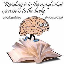Image result for reading is exercise for the mind