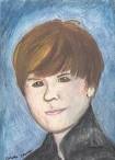 Justin Bieber Painting - Carole Clark - justin-bieber-carole-clark