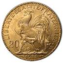 French Rooster Gold Coins