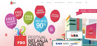 28 e-commerce Indonesia Festival Belanja Online 2014