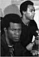 Michael Tabor, left, with Huey P. Newton in 1970. - dogTABOR-obit-articleInline
