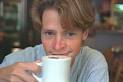 Magnus Carlsson, enjoying a capuccino after a long walk up and down ... - magnus