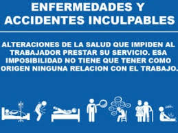 Image result for accidentes y enfermedades inculpables