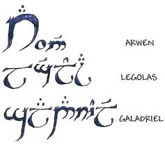 Elvish Writing Tattoo