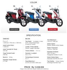 Harga dan Spesifikasi Motor Yamaha Mio Fino