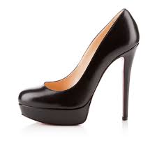 Christian Louboutin Bianca 140mm black leather pumps - My Color ...