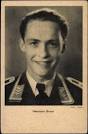 Ansichtskarte / Postkarte Schauspieler Hermann Braun, in Uniform, lachend - 341579
