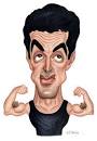Cartoon: Sylvester Stallone (medium) by Gero tagged caricature - sylvester_stallone_267125