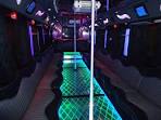 VIP 44 Passenger Party Bus Limo- Prom Wedding Sweet 16 Birthday