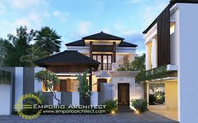 Desain Rumah Bali Modern | Jasa Arsitek Desain Rumah Villa Mewah