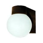 Outdoor Lighting Wall Fixture with Polycarbonate Ball—Buy Now!