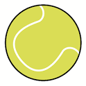 Drawing a cartoon TENNIS ball