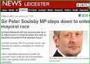 ... been given much attention is the decision by Sir Peter Soulsby to resign ... - BBC+soulsby