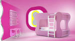 Retro Colorful Kids Bedroom Furniture Set Best - TN173 Home Directory