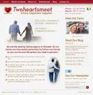 Website Design Ireland — Twoheartsmeet Dating Agency Website