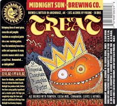 Midnight Sun TREAT Imperial Chocolate Pumpkin Porter | BeerPulse Midnight Sun TREAT Imperial Chocolate Pumpkin Porter | BeerPulse