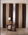 Awesome Brown <b>Curtains</b> And Pillows <b>Modern</b> Decoration | Trend <b>...</b>