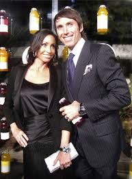 Steve Nash with wife Alejandra