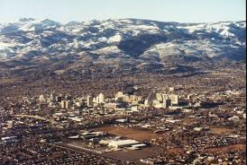 Reno, NV : Aerial photo of