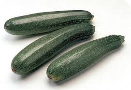 courgettes uit eigen tuin.