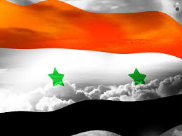 ذكرا الجلاء في سوريه الغاليه Syrian-flag-wall