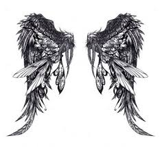 tribal wings design
