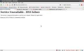 DNS failure
