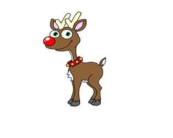 How to draw Rudolph the Red