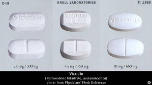 Vicodin Opiates Pictures