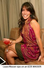 Laura Wasser at the IZZE event