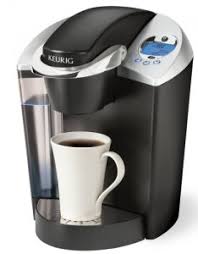 The Keurig single cup coffee