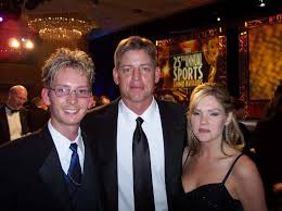 Troy Aikman and his wife