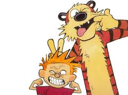 Draw Calvin and Hobbes