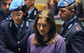 Amanda Knox, convicted of