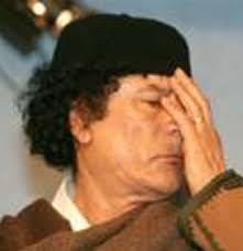 Moammar Gadhafi face palm