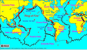 The Ring of Fire is a zone of