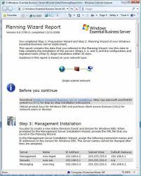 business report example