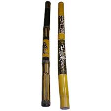 The didgeridoo makes a low