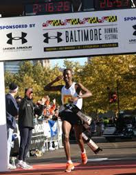 Baltimore Marathon winner