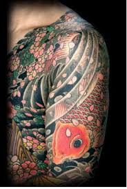 Koi Fish Traditional japanese tattoo