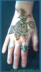 Hand Tattoo Henna Desaign