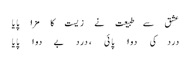 Ishq Se Tabiyat Ne - Urdu Poetry By Mirza Ghalib