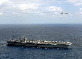USS George Washington Departs