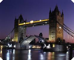 Tower Bridge  by night 