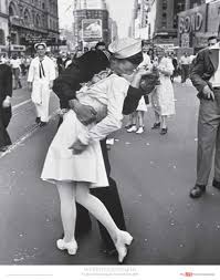 V-J Day, Times Square, 1945,