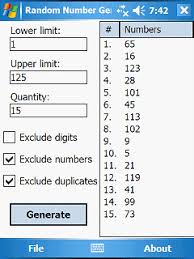 Random Number Generator for