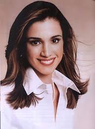 The beautiful Queen Rania