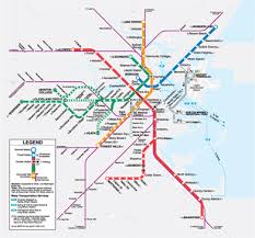 MBTA map