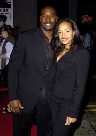 Morris Chestnut and wife Pam