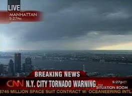 Tornado Warning For NYC